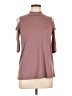 J for Justify Burgundy Short Sleeve Top Size L - photo 1