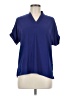 Adidas Blue Short Sleeve Blouse Size M - photo 1