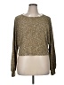Shein Metallic Tan Brown Pullover Sweater Size XL (estimated) - photo 1