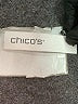 Chico's Blue Short Sleeve Blouse Size Med (1) - photo 8