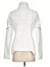 Athleta 100% Nylon Solid White Track Jacket Size S - photo 2