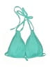 Unbranded Solid Teal Swimsuit Top Size LgEstimated - photo 1