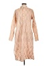 Assorted Brands Tan Pink Casual Dress Size EU 42 / US 12 - photo 1