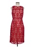 Worthington 100% Polyester Red Cocktail Dress Size 8 - photo 1