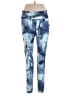 MTA Sport Print Blue Active Pants Size L - photo 1