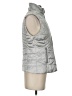 White House Black Market 100% Polyester Silver Vest Size XS - photo 4