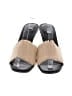 Steve Madden Color Block Ivory Black Heels Size 9 1/2 - photo 2