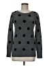Unbranded Polka Dots Gray Pullover Sweater Size M - photo 1