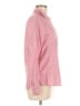 Foxcroft Checkered-gingham Pink Long Sleeve Blouse Size 6 - photo 4