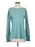 Fantaslook Teal Long Sleeve Top Size S - photo 1