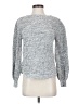 Gap 100% Cotton Tweed Silver Pullover Sweater Size XS - photo 1
