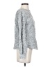 Gap 100% Cotton Tweed Silver Pullover Sweater Size XS - photo 4