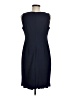 Glamour Solid Blue Cocktail Dress Size 8 (petite) - photo 2