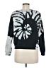 LA Made Tie-dye Black Pullover Sweater Size M - photo 2