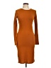Forever 21 Orange Casual Dress Size L - photo 1