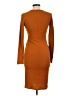 Forever 21 Orange Casual Dress Size L - photo 2
