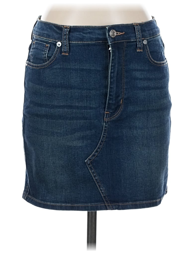 Pre-owned We The Free Denim Skirt In Blue