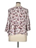 WallpapHER 100% Rayon Ivory 3/4 Sleeve Blouse Size XL - photo 2
