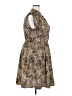 Speed Control Animal Print Brown Casual Dress Size 2X - photo 4
