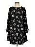 River Island 100% Polyester Black Casual Dress Size 4 - photo 1