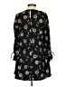 River Island 100% Polyester Black Casual Dress Size 4 - photo 2