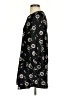 River Island 100% Polyester Black Casual Dress Size 4 - photo 5