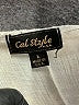 Cal Style Ivory Short Sleeve Blouse Size L - photo 7