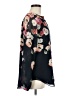 CAbi 100% Polyester Black 3/4 Sleeve Blouse Size M - photo 4