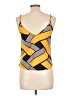 Shein Yellow Sleeveless Blouse Size 4 - photo 2