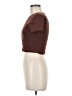 Popular 21 Brown Short Sleeve Turtleneck Size M - photo 5