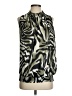 Agora 100% Polyester Green Sleeveless Blouse Size S - photo 1