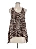 Gianni Bini Brown Sleeveless Blouse Size M - photo 1