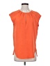 J.Crew Orange Short Sleeve Blouse Size 2 - photo 1