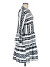 Unbranded 100% Polyester Print White Casual Dress Size M - photo 4