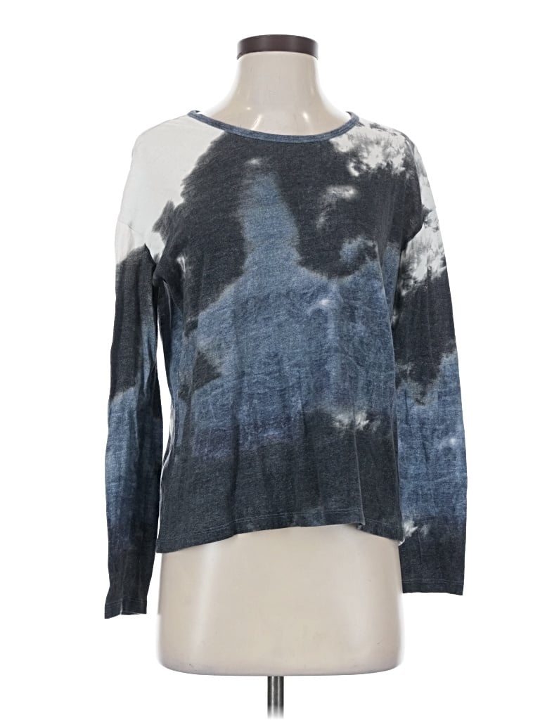 Pre-owned Majestic Filatures Long Sleeve T-shirt In Blue