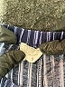 Sienna Sky Stripes Blue Casual Pants Size S - photo 7