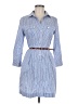 Theory 100% Polyester Blue Casual Dress Size 8 - photo 1
