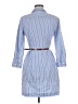 Theory 100% Polyester Blue Casual Dress Size 8 - photo 2