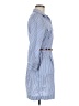 Theory 100% Polyester Blue Casual Dress Size 8 - photo 4