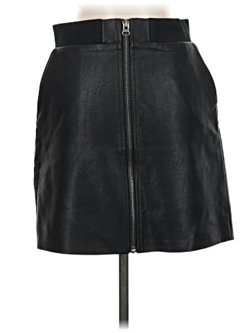 Vero Moda Faux Leather Skirt (view 2)