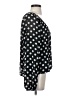 Evereve 100% Polyester Polka Dots Black 3/4 Sleeve Blouse Size S - photo 4