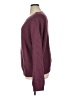 Cozy Casuals Solid Burgundy Pullover Sweater Size 1X - photo 5