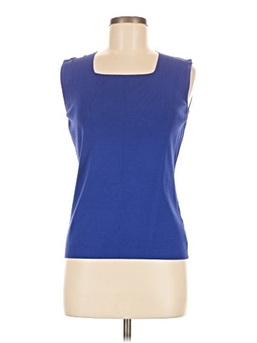 DressBarn Sleeveless T-Shirt (view 1)