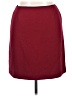 Gap Solid Burgundy Casual Skirt Size 14 - photo 1