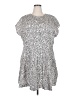 H&M Animal Print Silver Casual Dress Size XXL - photo 1