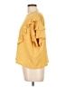 Ginger G. Yellow Short Sleeve Top Size L - photo 5