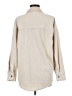 Unbranded 100% Polyester Solid Tan Long Sleeve Blouse Size M - photo 2