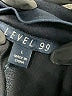 Level 99 Solid Black Blue Denim Skirt Size L - photo 4