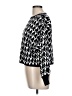 APRICOT 100% Viscose Houndstooth Black Pullover Sweater Size L - photo 5