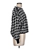 APRICOT 100% Viscose Houndstooth Black Pullover Sweater Size L - photo 4